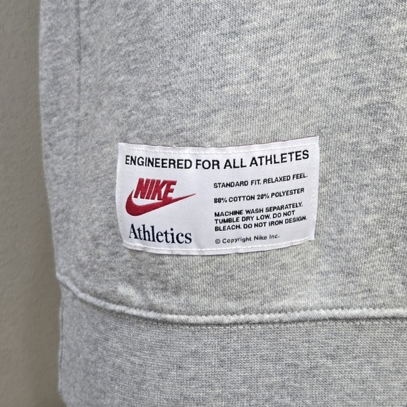 Nike Sweatshirt Sportswear Crew FN1486-063 One Day At A Time Men's Size Small - Picture 3 of 8